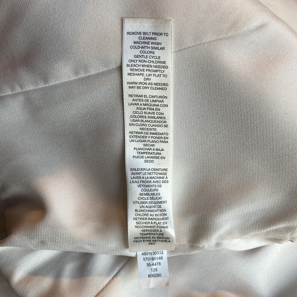 WHBM Belted Fit-And-Flare Dress - Picture 11 of 11